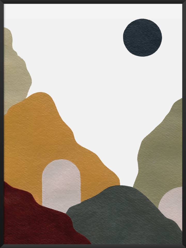 Póster Montaña Arcoíris para venta al por mayor de Project Nord