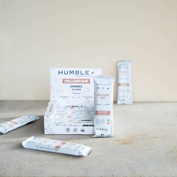 HUMBLE+ - Wholesale Snack Bar - Collagen Bar: collagen protein bar x 12