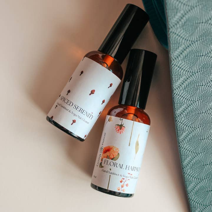 Aroma Theory - Wholesale Yoga mat cleaner - Floral Harmony - Hand Sanitiser & Yoga Mat Cleaner | 50ml1