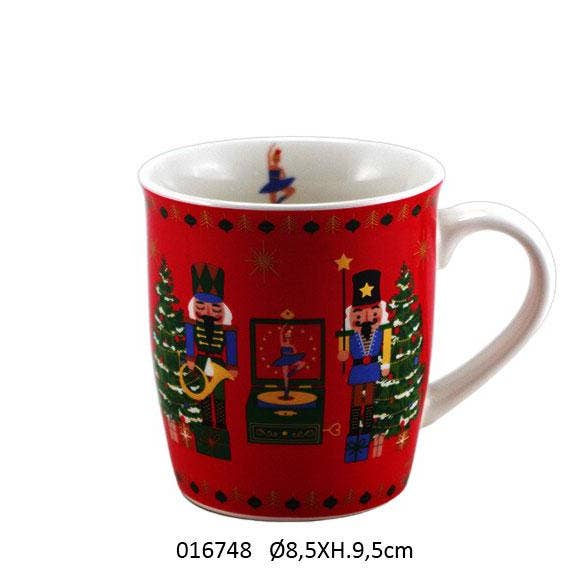 Mug 'Ballet' Ø8.5 X H.9.5 cm/325 ml for wholesale by Faye