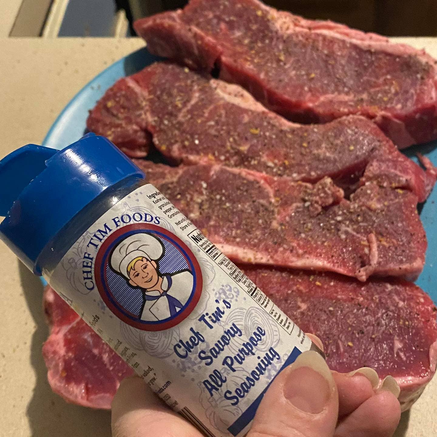 Chef Tim Foods - Vente Mélanges d'épices séchées - Assaisonnement tout usage Chef Tim's Savory (4 oz)3