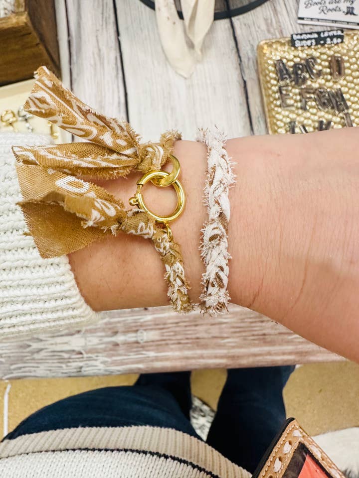 Bandana Bracelets for wholesale by Boots Are My Roots