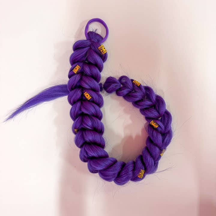 Rumi Braid -Dark Purple for wholesale by Manemerised