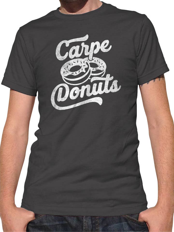 Men's Carpe Donuts T-Shirt for wholesale by Boredwalk