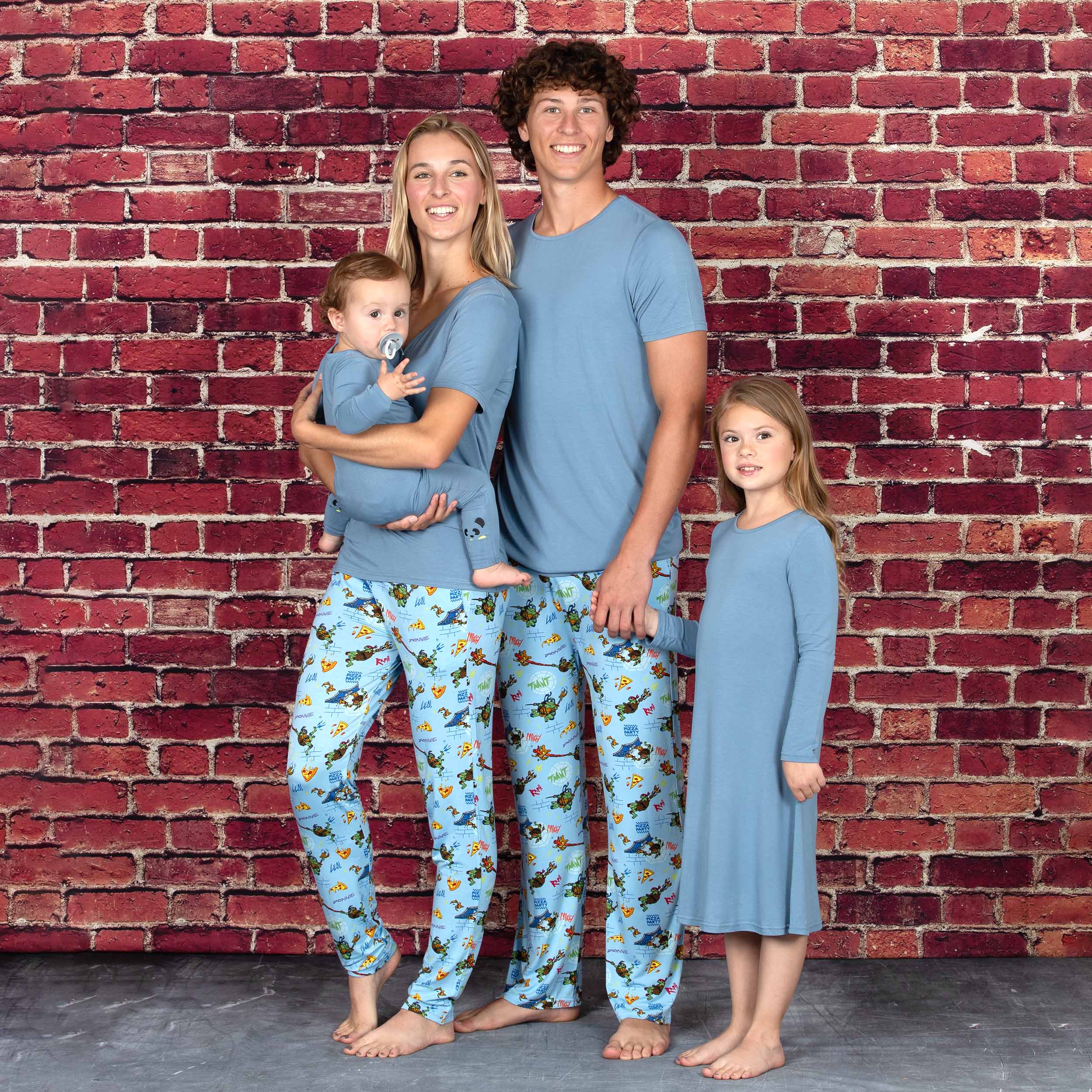Bellabu Bear - Wholesale Sleepwear Set - Men's - Teenage Mutant Ninja Turtles Pizza Men's Pajama Set5
