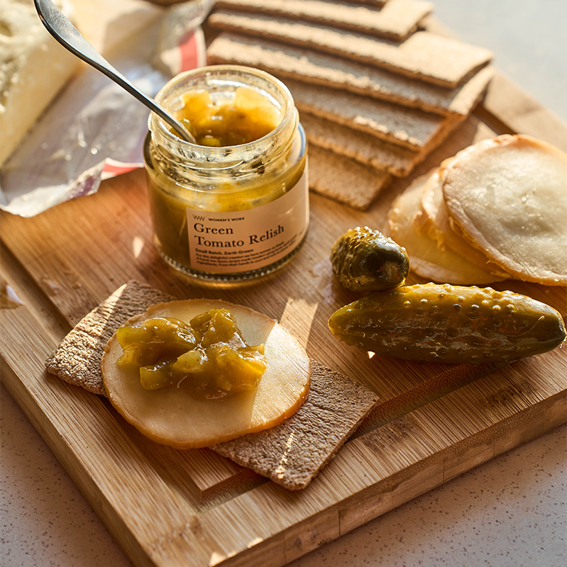 Women's Work - Wholesale Relish - Green Tomato Relish PETITE1