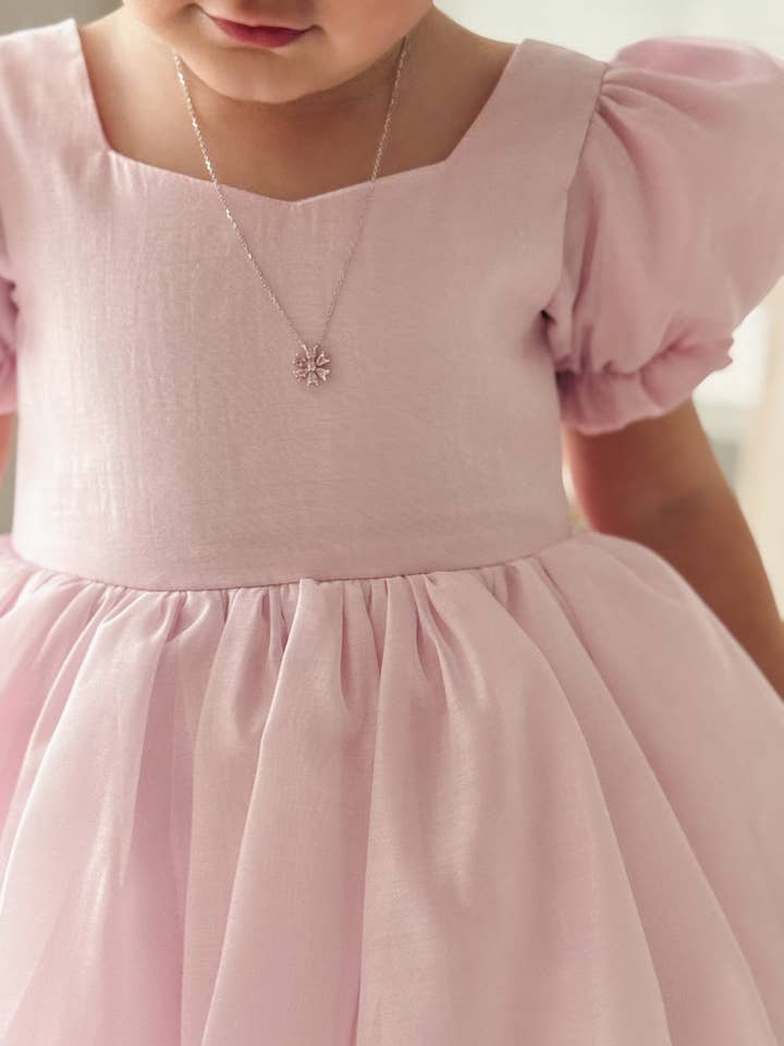 A Little Lacey - Wholesale Dress – Kids - Arabella Girls Pink Dress10