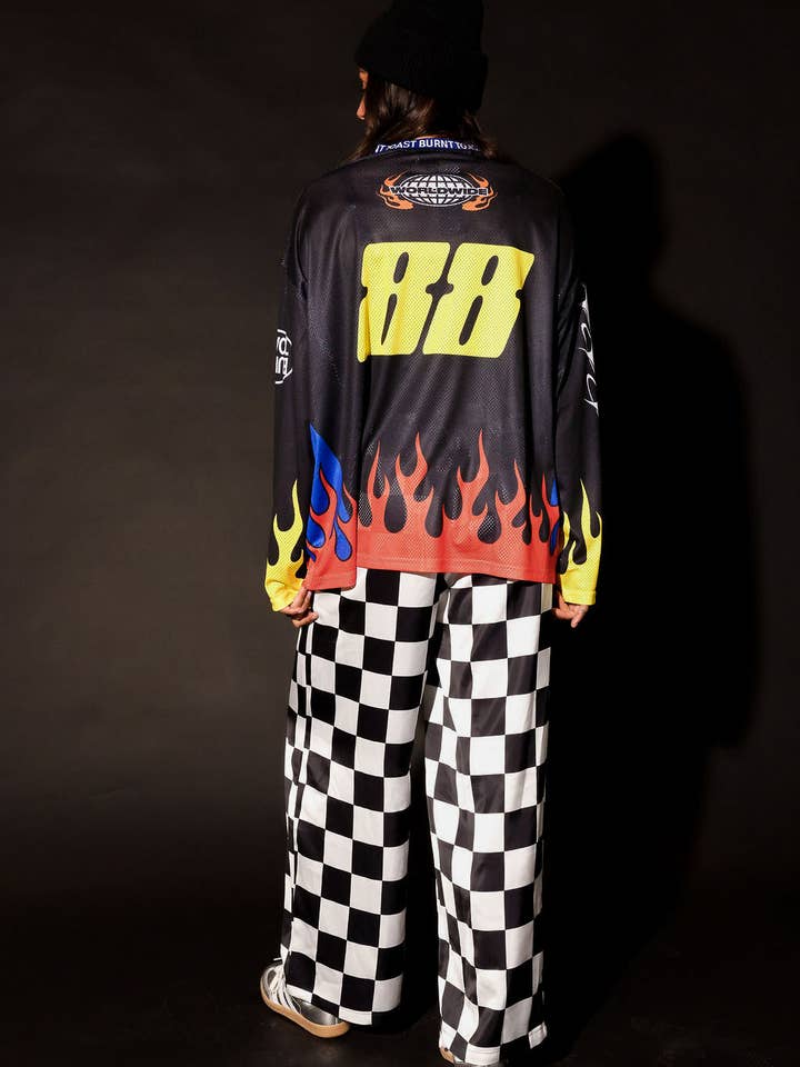 Burnt Toast - Wholesale Pants - Women's - Fast Lane Wide-Leg Pants11