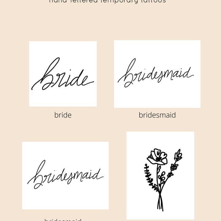 Bridal 4-Pack for wholesale by Words for a Season