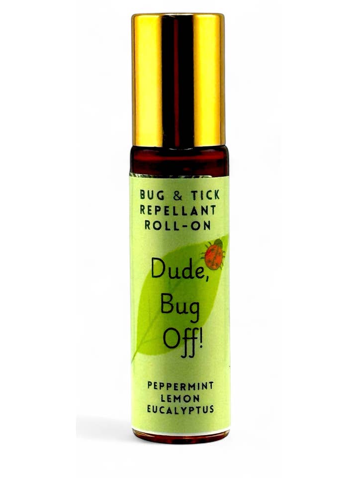 DUDE, BUG OFF! Bug & Tick Repellent Roll-on Oil for wholesale by Harry's Mama's Faves