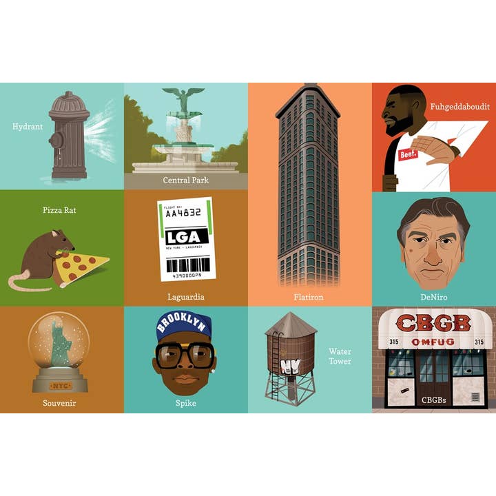 Familius, LLC - Wholesale Preschool Book (3-5) - 100 First Words For Little New Yorkers2