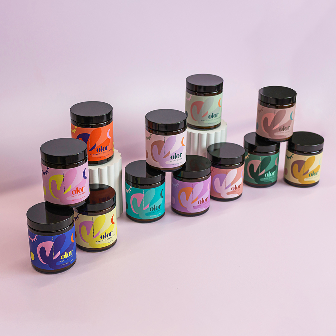 OLOR - Vente Bougie en bocal - Bougie en pot au poivre noir et bois de cèdre5