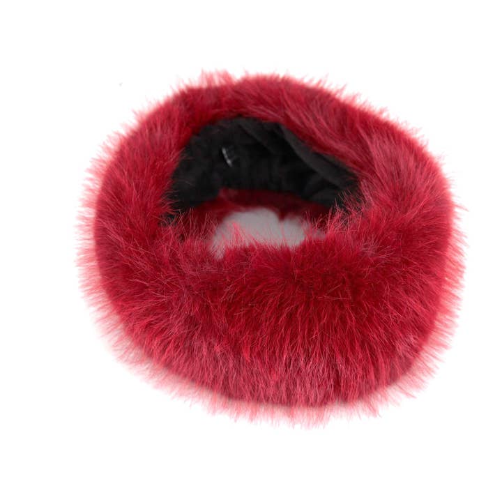 PEACH ACCESSORIES – Engroshandel Ørevarmere - Dame – Hyggelig Ørevarmer Falsk Pels Vinter Hårbånd SD12510