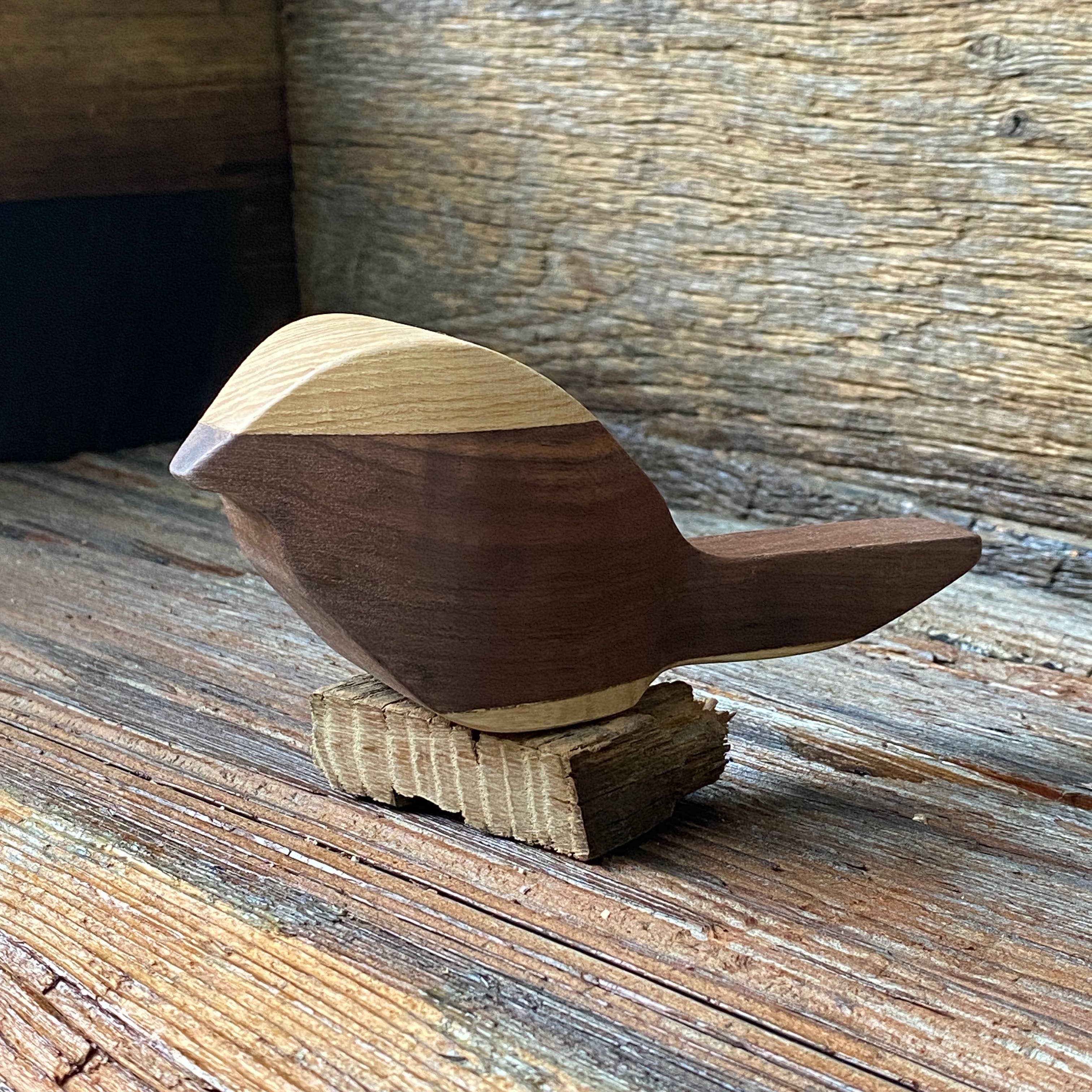 The Haven Woodshop - Wholesale Decorative Tabletop Object - Handcrafted Layered Wooden Birds24