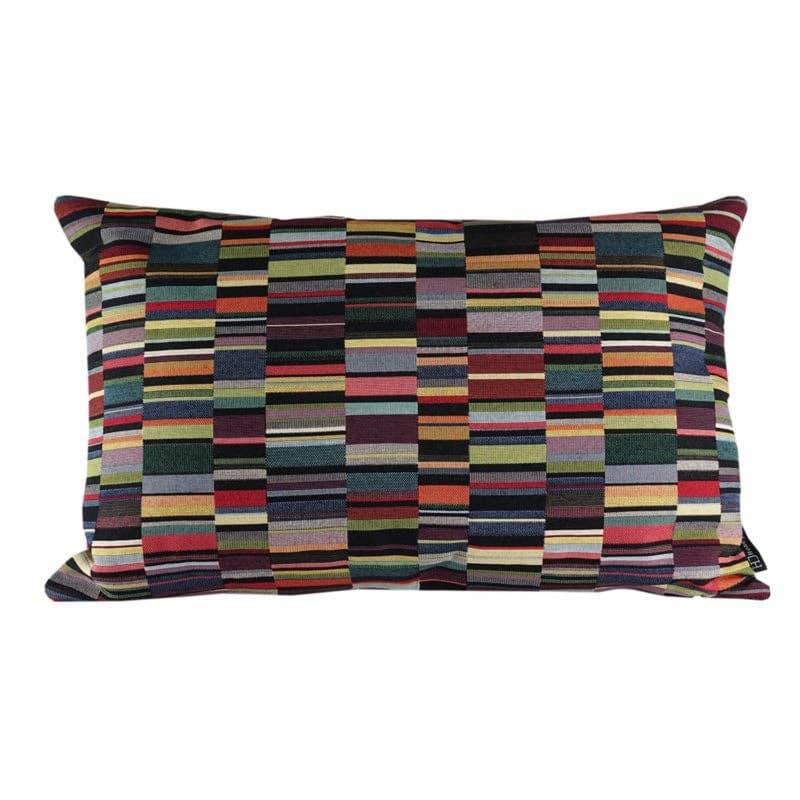 Home Junky - Wholesale Throw/Decorative Pillow - 019 Cushion Jacquard Dark Short Stripes 60X400