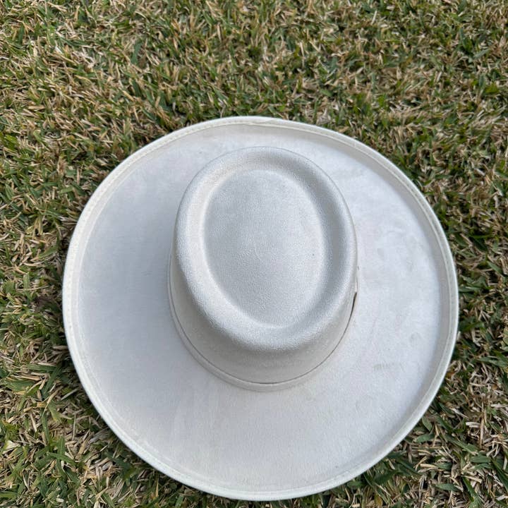 Alberly USA - Wholesale Fedora - Women's - vegan suede hat with pencil brim12