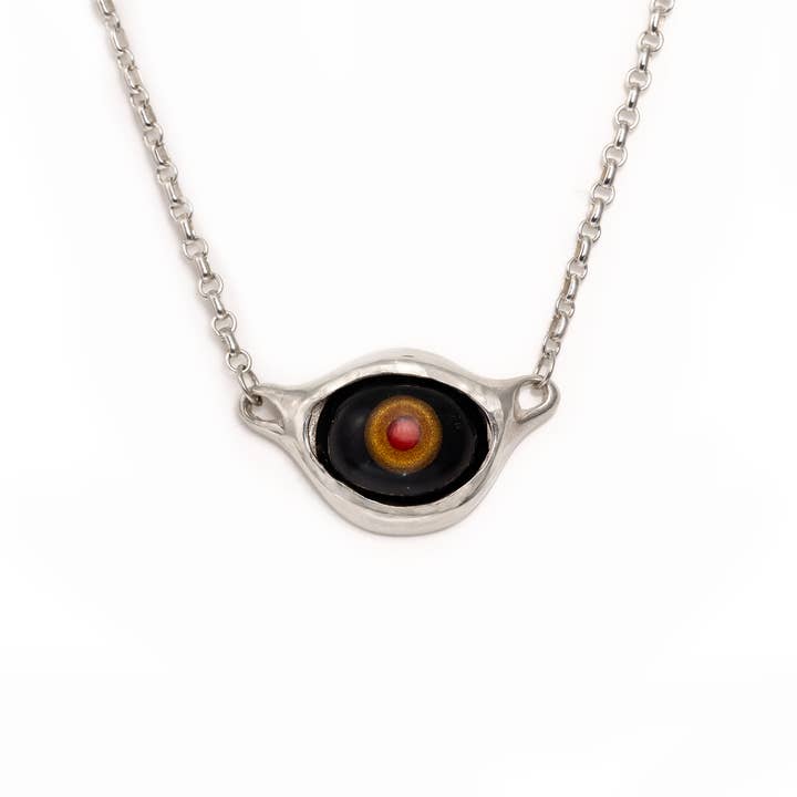 *RTS* Zwart Oogbal Ketting 20" Ketting voor wholesale door Alex Streeter