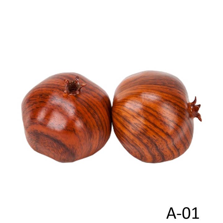 Flora Bunda Inc - Wholesale Decorative Tabletop Object - Artificial Pomegranate FT16682