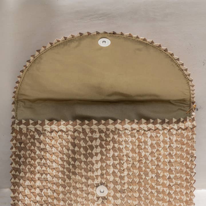 Village Thrive - Wholesale Clutch Bag - Women's - Rattan Clutch in Ombre9