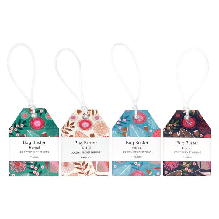 Thurlby Handmade Aromatic Homewares - Wholesale Sachet - Native Botanical Bug Buster in Display Box 3
