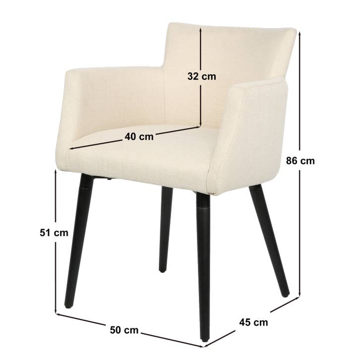 Linned Spisebordsstol Be for engroshandel hos TONES Furniture