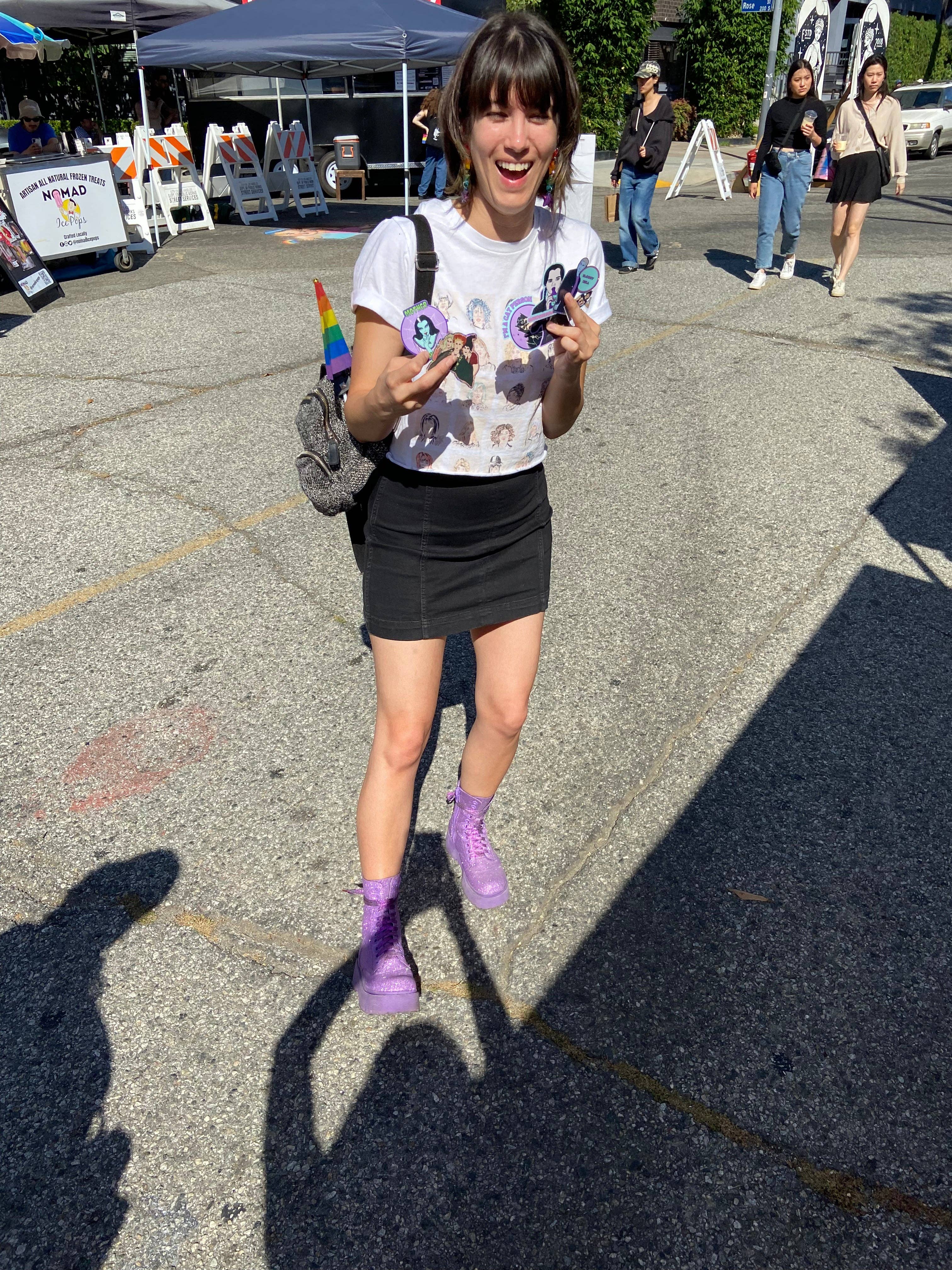 Haunted Fembot - Wholesale Sticker - “Wednesday Mood” Wednesday Addams Water Bottle Sticker7