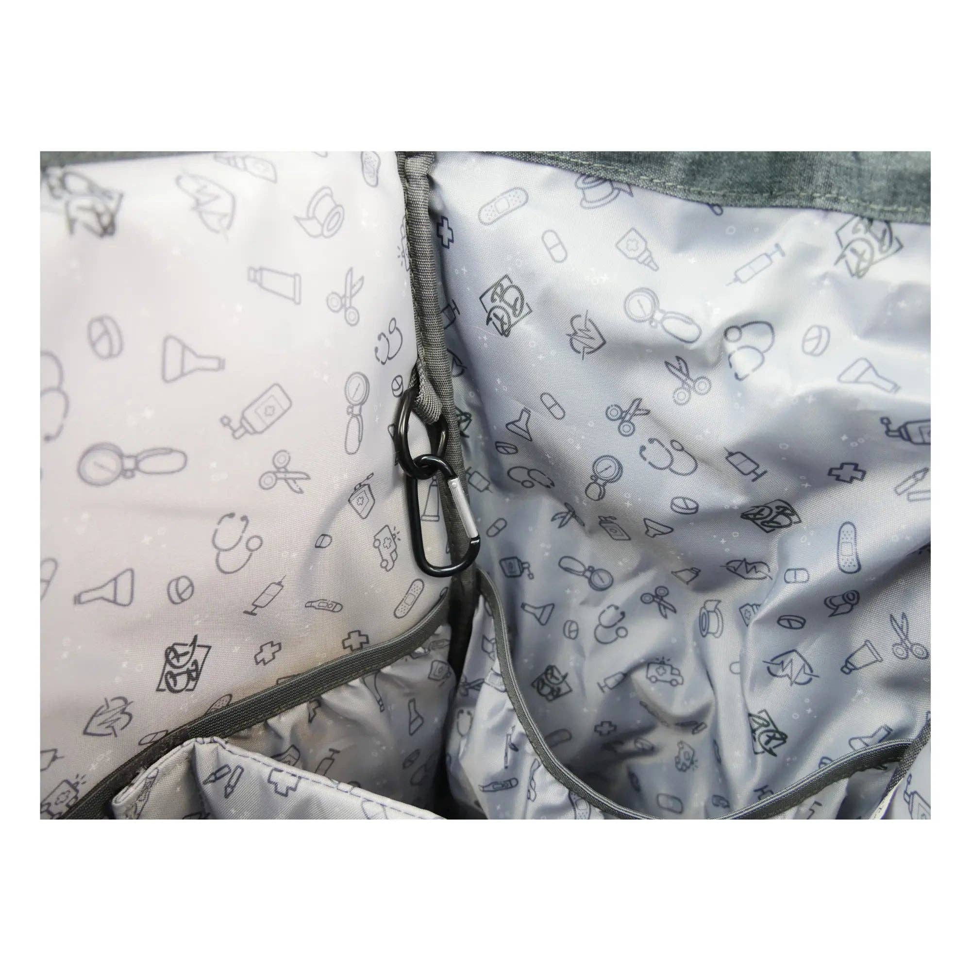 My Podologie – Engroshandel Stor rejse- og weekendtaske - Dame – Medicintaske ETRETAT - Grå / Brun9