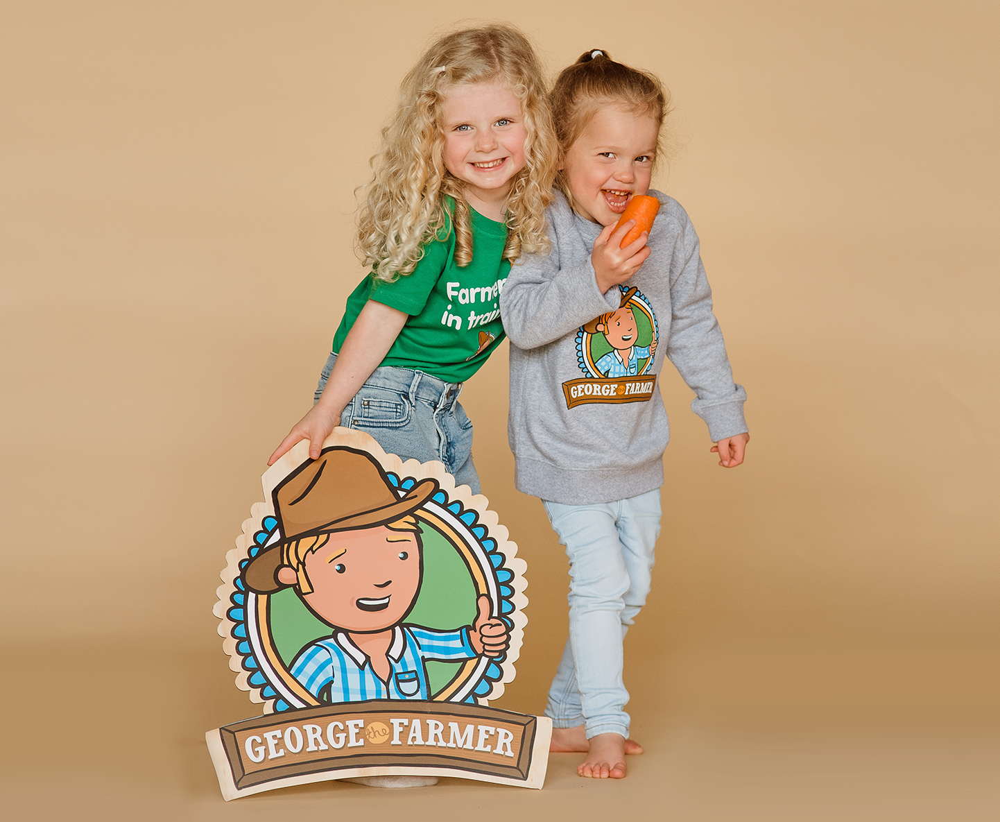 George the Farmer - Wholesale Sweatshirt - Kids - George the Farmer Crew Jumper2