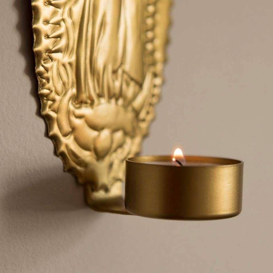 Mahe Homeware - Wholesale Candle Holder - Virgin Tea Light Wall Candle Holder2