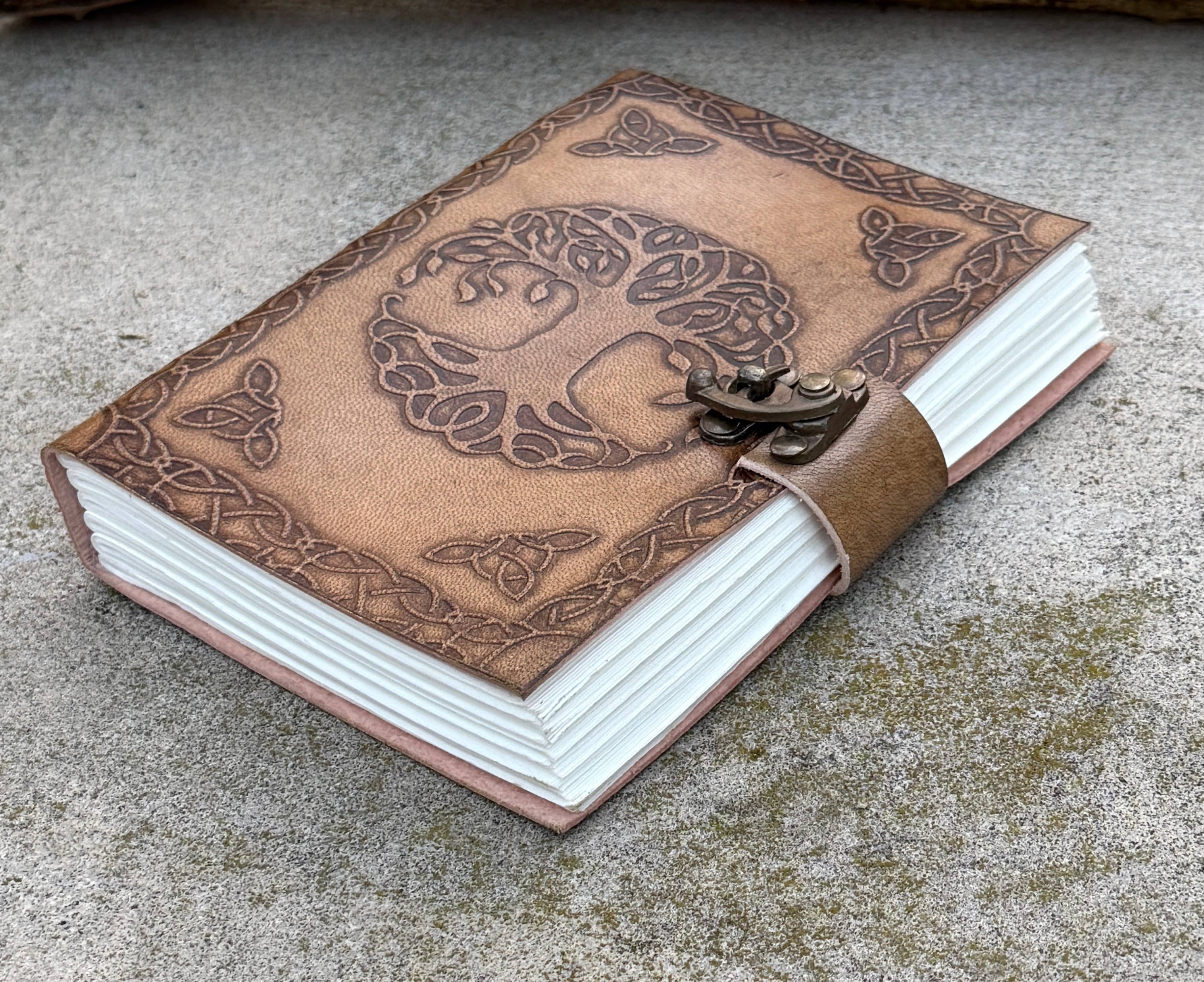 Lungta Imports – wholesale Journal/diary – Tree Of Life Vintage Leather Journal Embossed Cover Handmade18