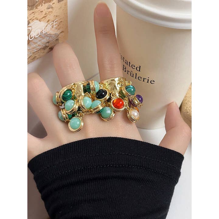 lilyandlaceboutique - Vendita all'ingrosso Anelli cocktail/statement - Accessori per anelli geometrici Ringent