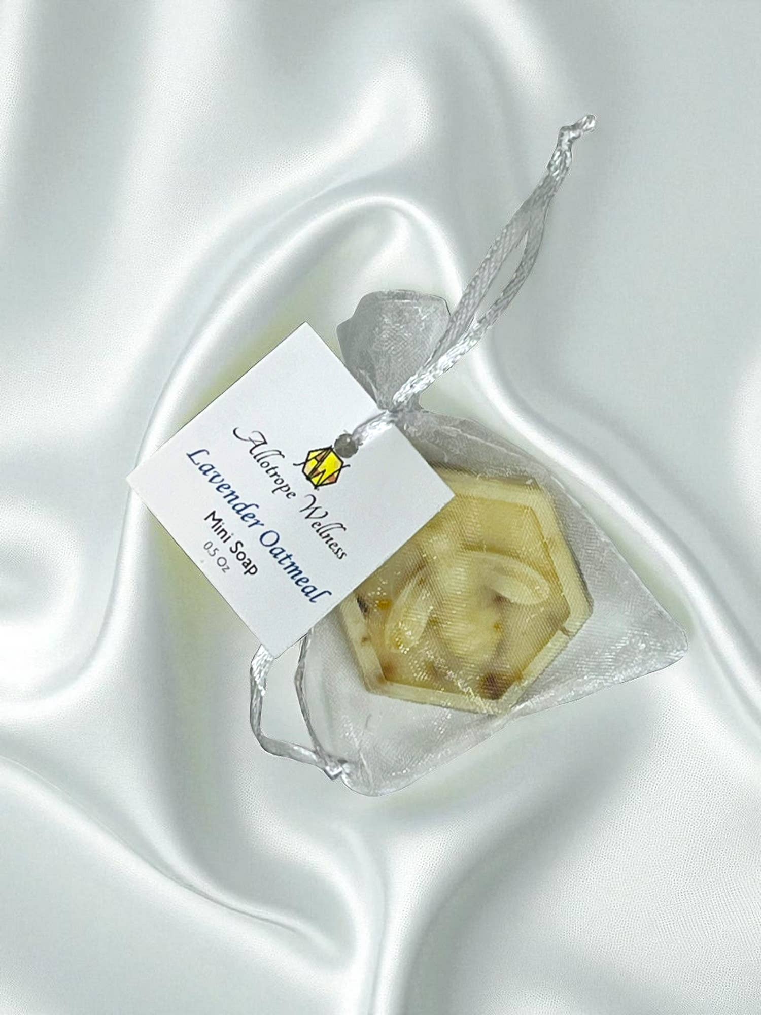 Allotrope Wellness, Inc. - Vente Pains de savon - Savon Miniature Naturel à l'Avoine et Lavande2