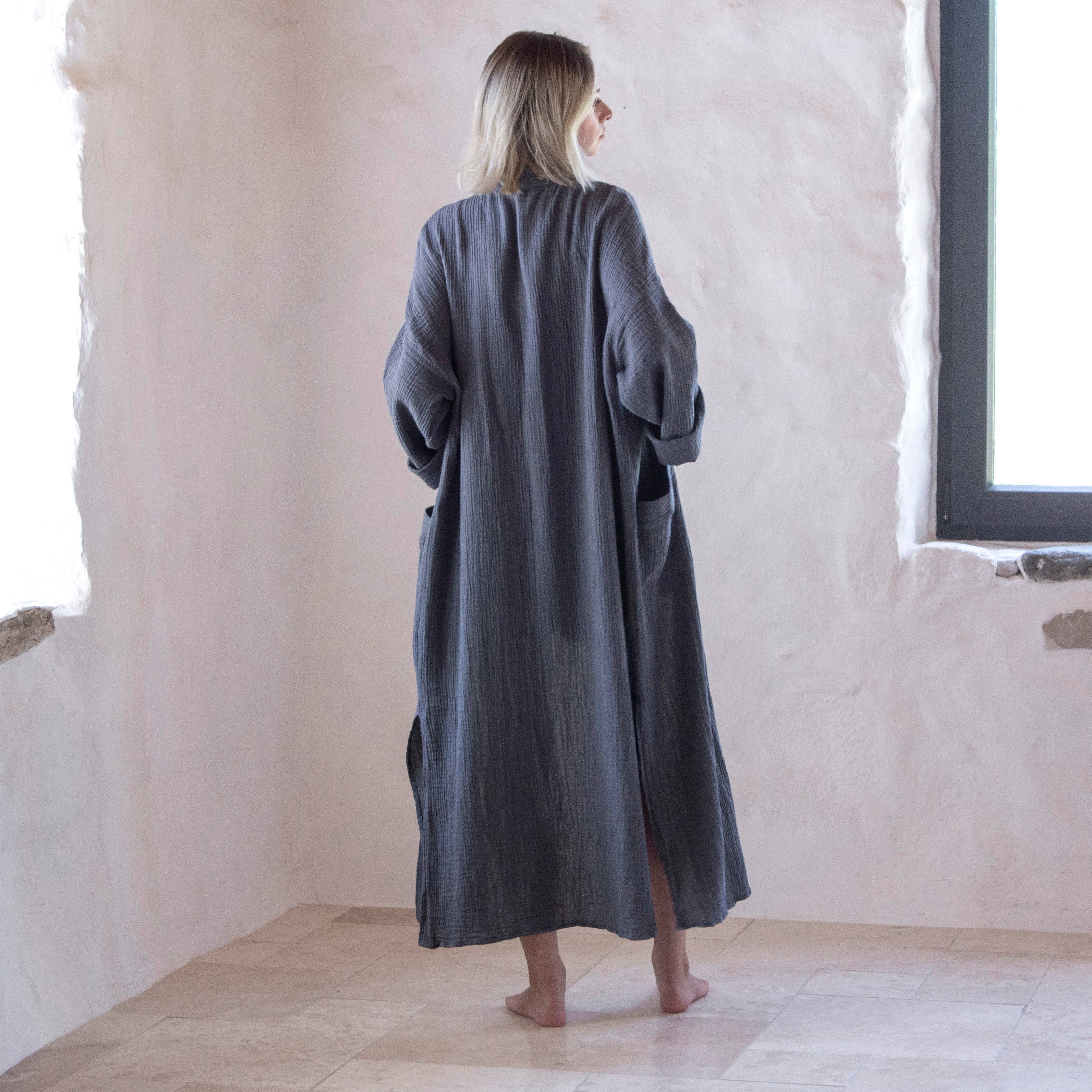 loom.ist - Wholesale Robe - Women's - Muslin double-layered cotton robe21