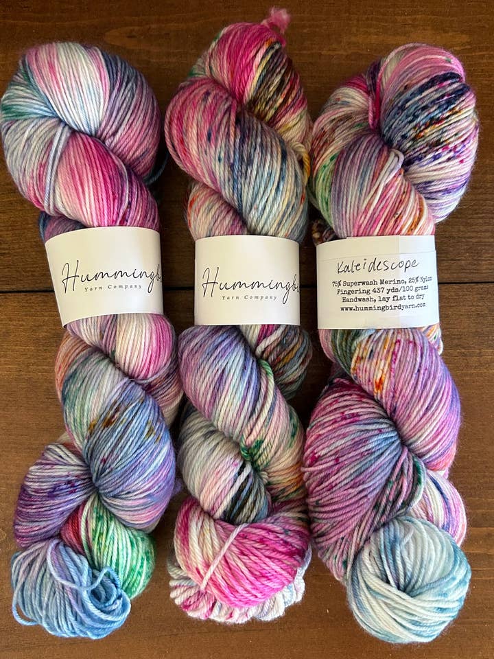Kaleidescope for wholesale by Hummingbird Yarn Company
