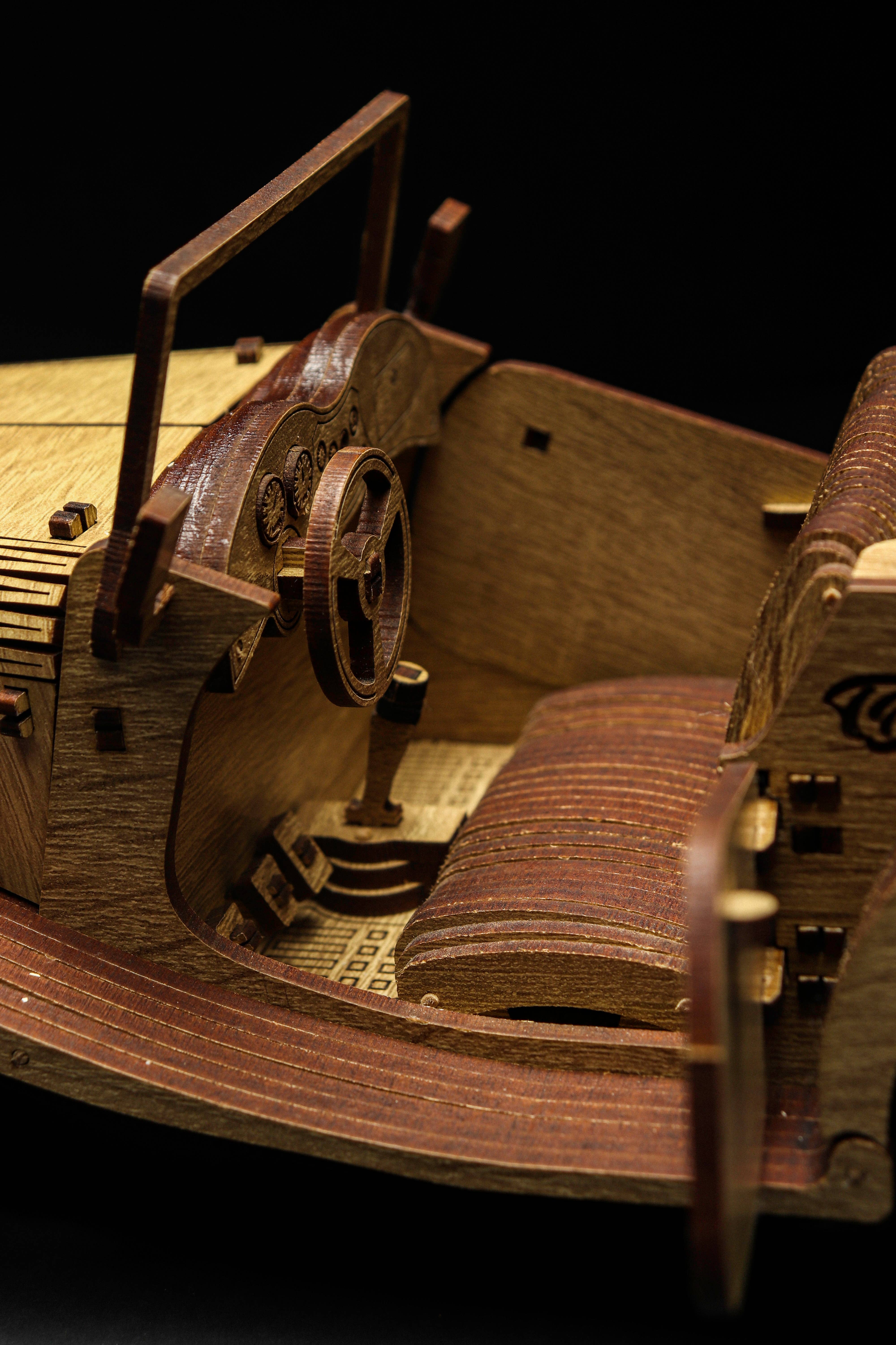 Next Day Shop - Wholesale Puzzle - Kids - Treed-Puzzle Car 3D Wooden Puzzle - Car Model Kit to Build7