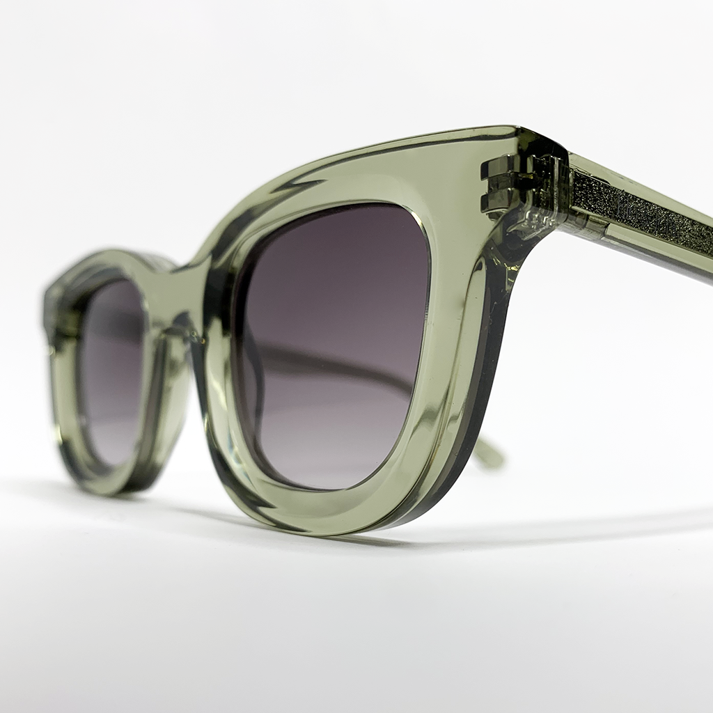 Élo & John – wholesale Solglasögon - Dam – SOPI - gröna kristallglasögon2