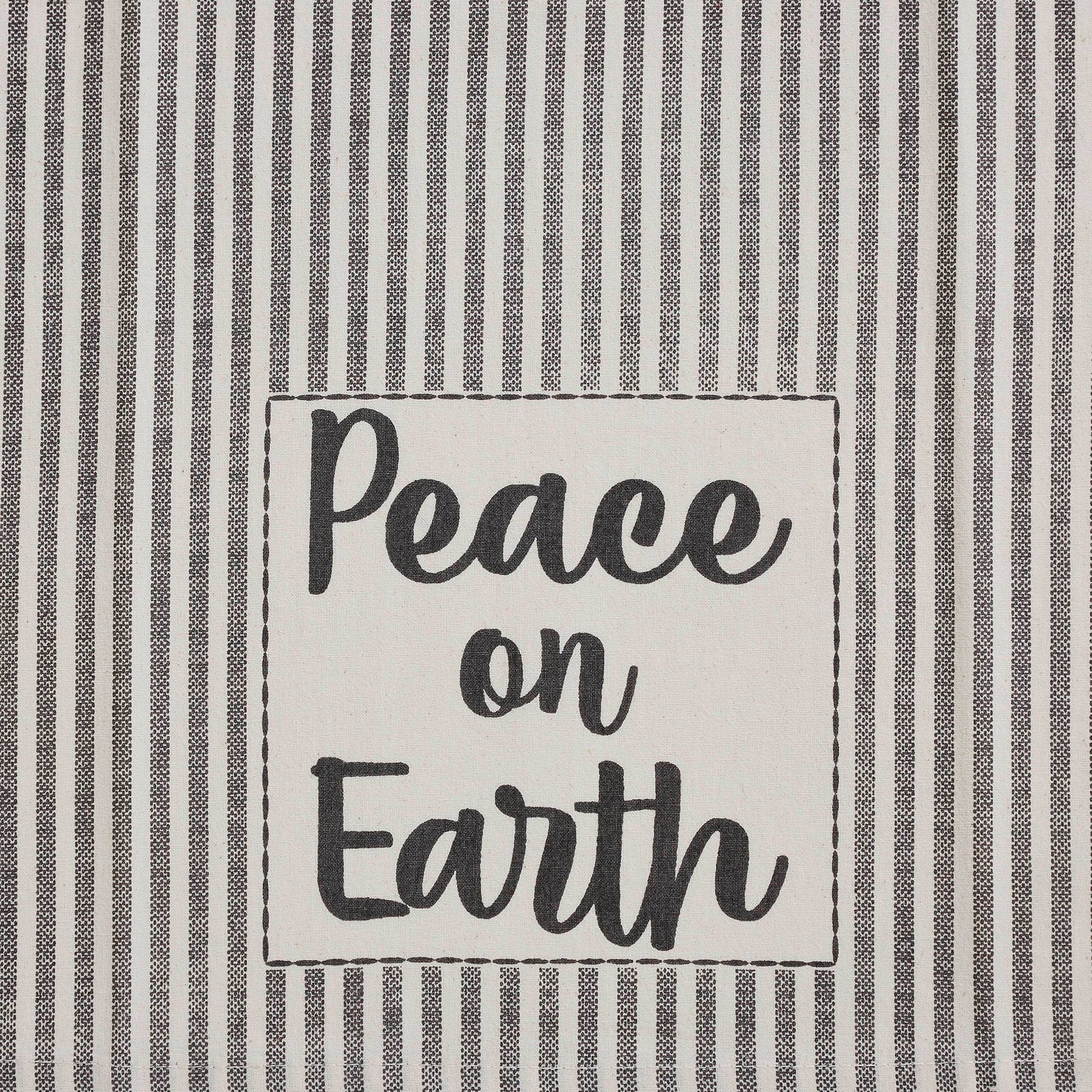 VHC Brands - Vente Torchons - Ensemble de 3 torchons Grace Peace on Earth 19 x 285