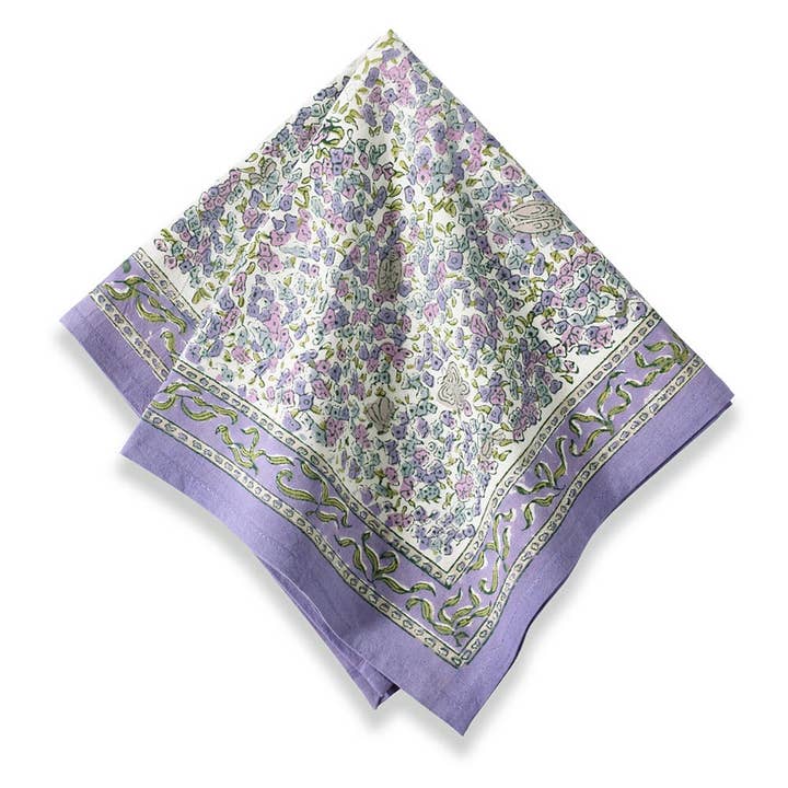 Serviettes de table lavande Violet - Lot de 6 pour la vente par Couleur Nature