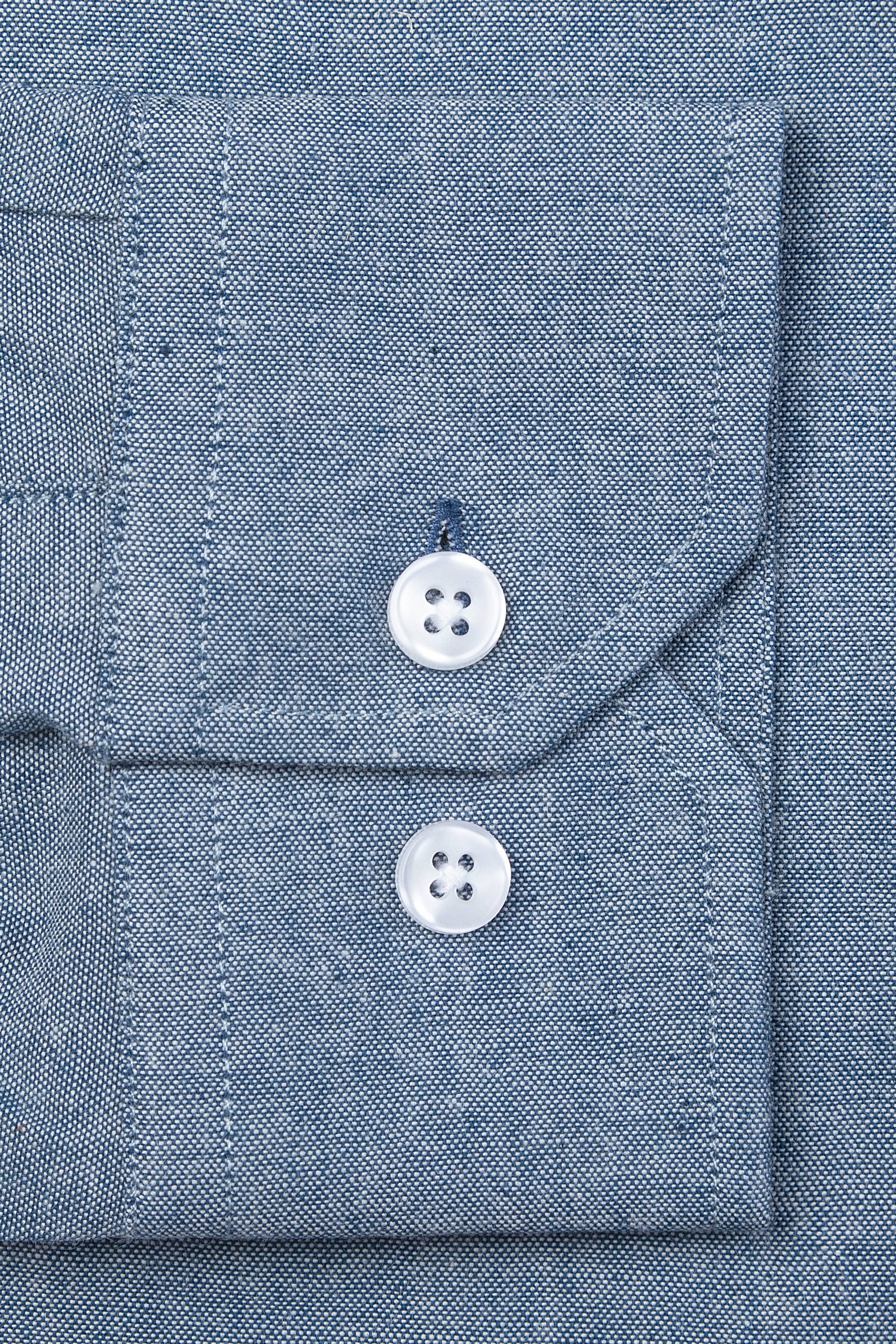 Alynn - Wholesale Shirt - Men's - Lucas Casual Untuckable Casual Fit Dress Shirt Blue By Alynn3