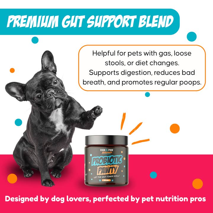 Raw & Paw Naturals - Wholesale Pet Supplement - Dog - Probiotic Pawtyâ„¢ by Raw & Paw Naturals