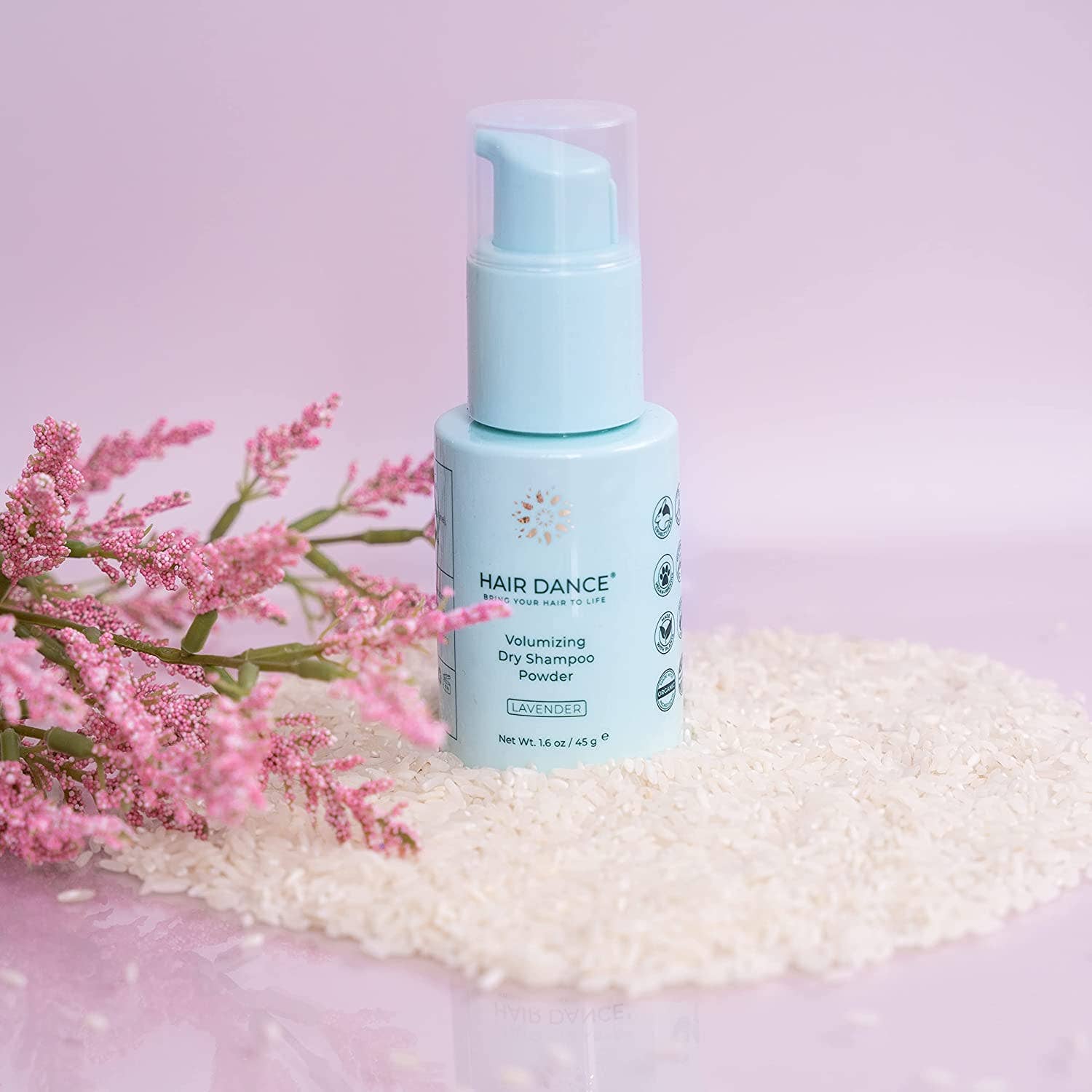 Hair Dance - Wholesale Dry Shampoo - Non-Aerosol Volumizing Dry Shampoo Powder - Organic - USA11