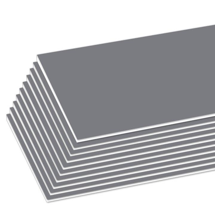 BAZIC Products - Wholesale Craft Supplies - 20" X 30" Slate Gray Foam Board (25 Unit/Case)