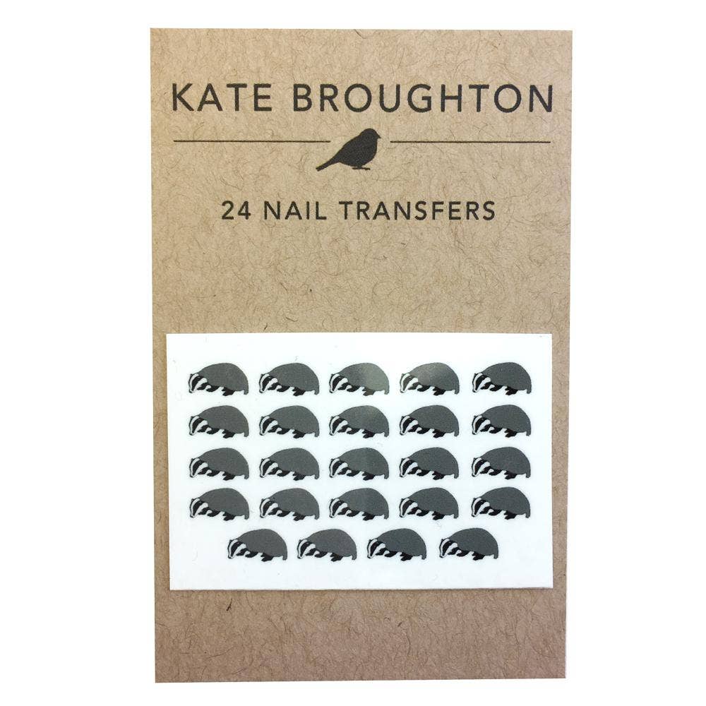 Kate Broughton - Wholesale Nail Art/Decal - Badger Nail Art Transfers2