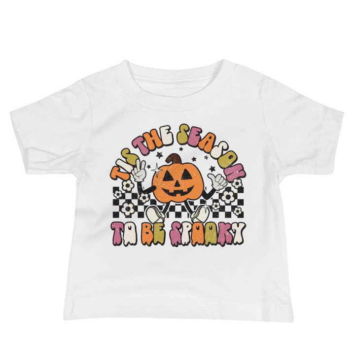 Spooky Season Baby Tee for wholesale by Whiskey & Vine