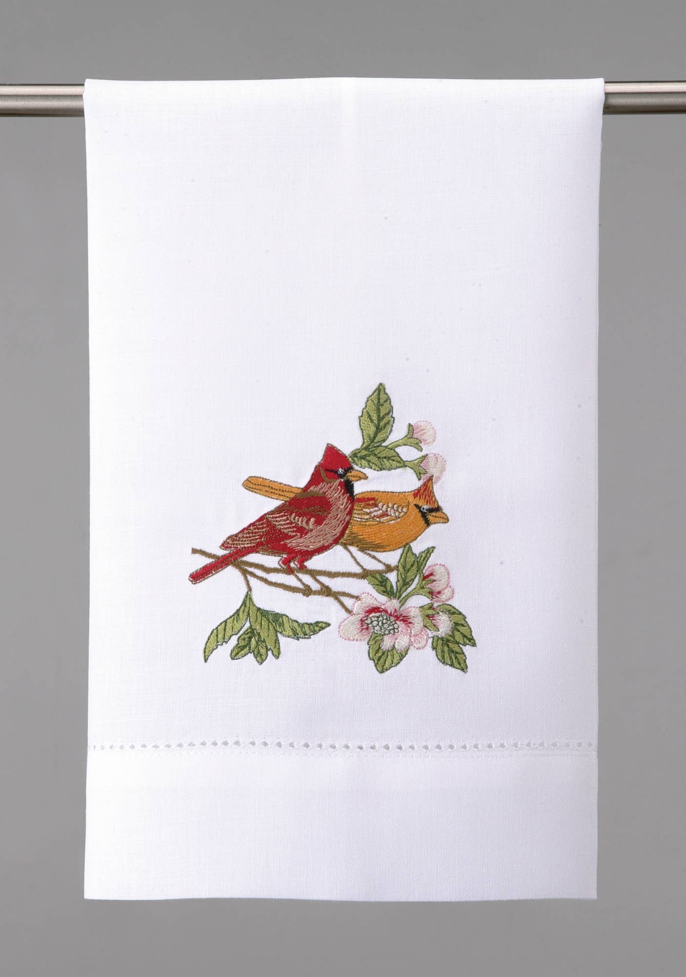 Peking Handicraft - Wholesale Dinner & Cloth Napkin - Cherry Blossom Birds Guest Towel - Helen Vladykina4