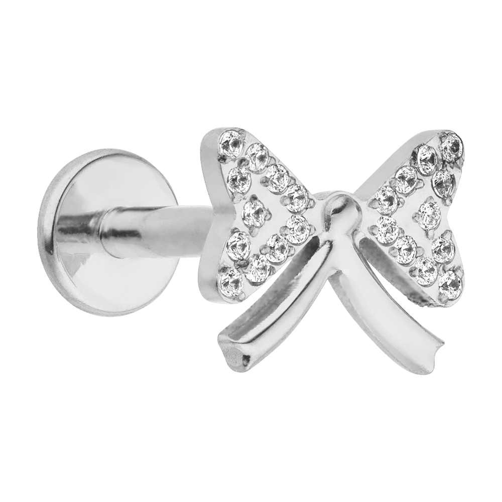 Schmuckgroßhandel – Großhandel Einzelohrring – Glow Tie Piercing | Titan2