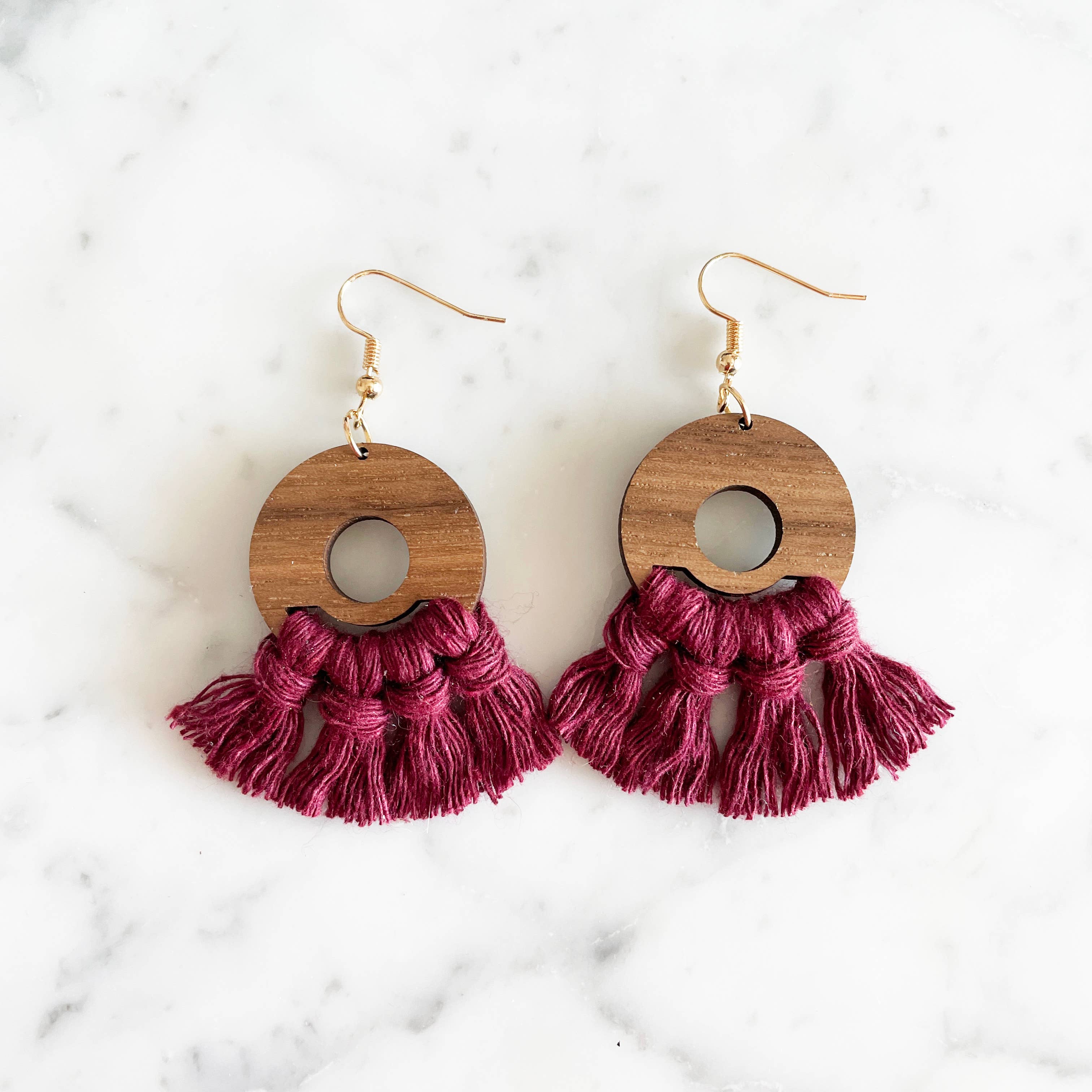 macrame earrings wholesale