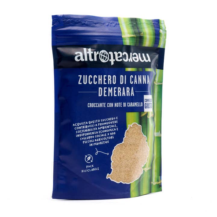 Altromercato - Venta al por mayor Azúcar - Demerara - Azúcar moreno cristalizado de Mauricio - 500 g2