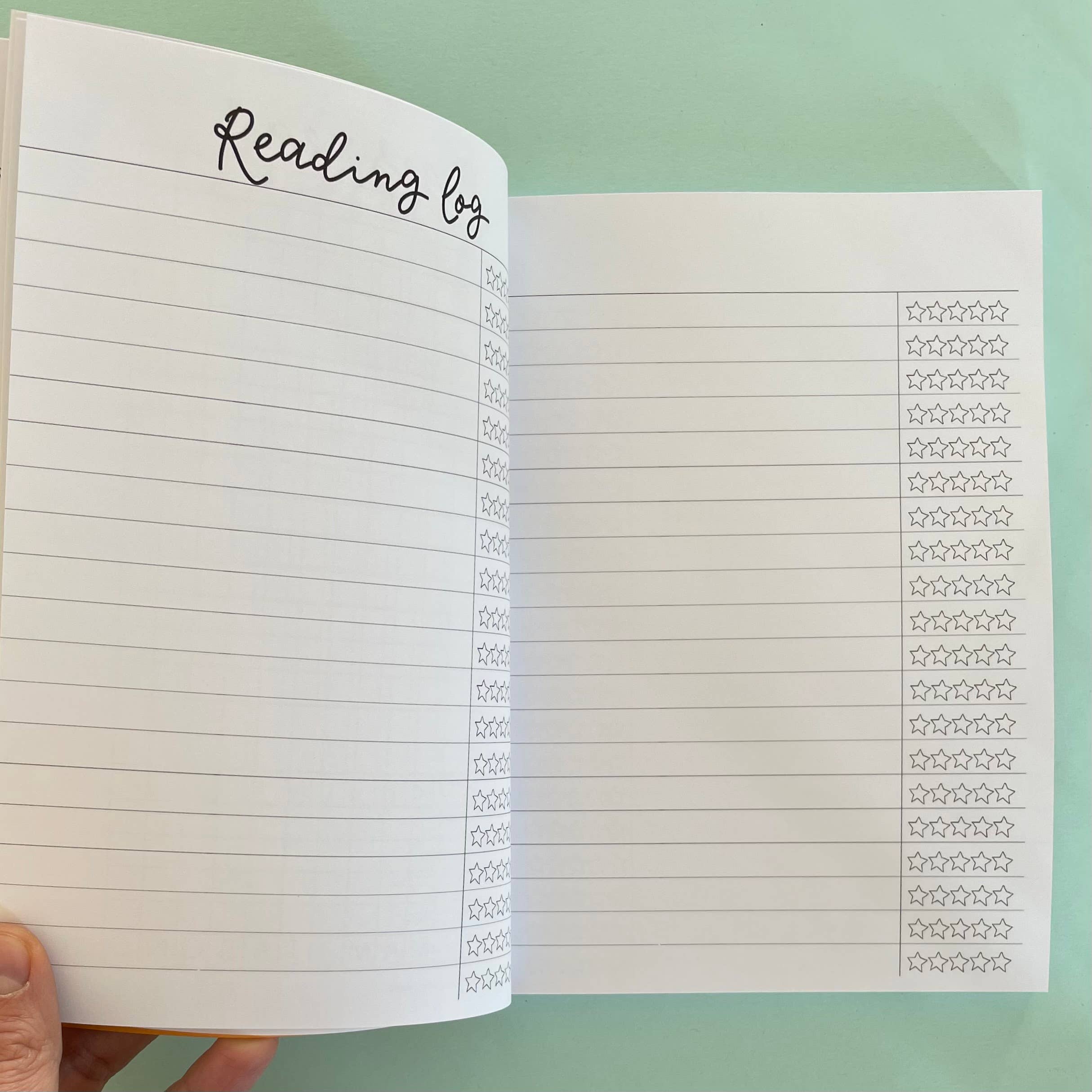 And Hope Designs - Cards, Stickers & Stationery - Wholesale Journal/Diary - Reading Journal, A5 Book Tracker, Literary Planner, Gift7