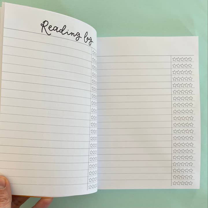 And Hope Designs - Cards, Stickers & Stationery - Wholesale Journal/Diary - Reading Journal, A5 Book Tracker, Literary Planner, Gift7